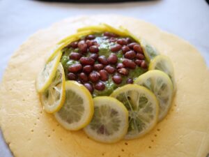 【レシピ】レモン香る　抹茶の型なしタルトの作り方　タルト生地