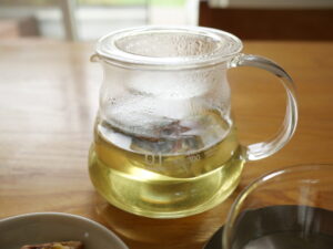 お茶の時間　玄米茶　リフレッシュ方法　蒸らし