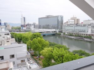 Hotel Noum OSAKA ホテル　ノウム　大阪　ルーフトップバルコニー　景色