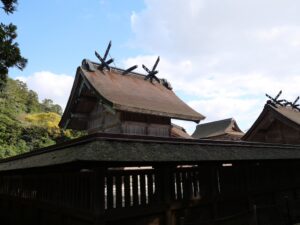 出雲大社　犬　参拝　わんことおでかけ　犬と旅行　御本殿